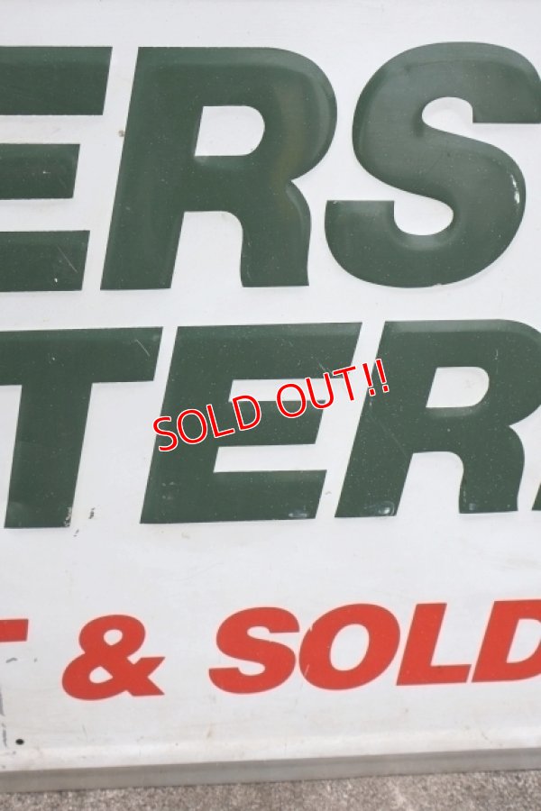 画像4: dp-250618-22【※店頭ピックのみ】 INTERSTATE BATTERIES / Large Metal Sign