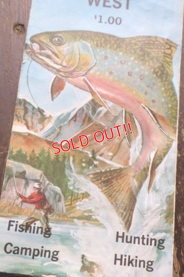 画像2: dp-250728-05 UINTA LAKES WEST 1969 MAP & GUIDE