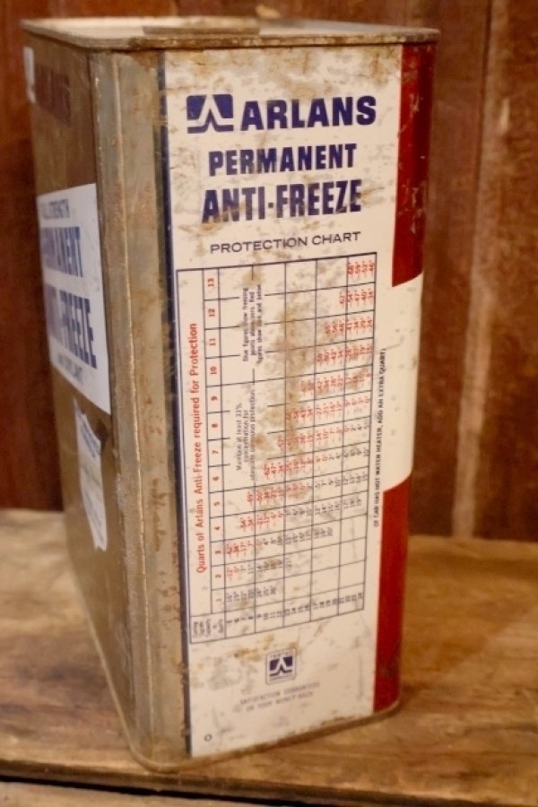 画像5: dp-250618-28 ARLANS PERMANENT ANTI-FREEZE and COOLANT 1 U.S. GALLON CAN