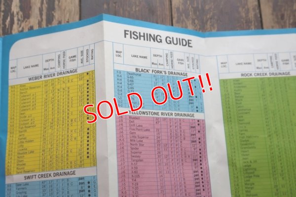 画像6: dp-250728-05 UINTA LAKES WEST 1969 MAP & GUIDE