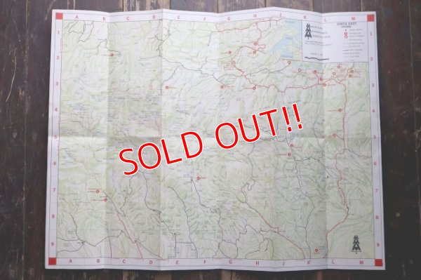 画像8: dp-250728-05 UINTA LAKES EAST 1969 MAP & GUIDE