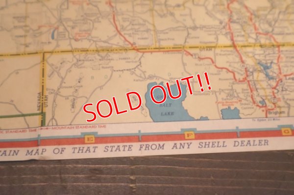 画像11: dp-240605-06 SHELL 1930's-1940's Road Map "IDAHO"