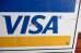 画像10: dp-250205-36 DISCOVER・VISA ・Master Card 1990's W-sided Metal Sign