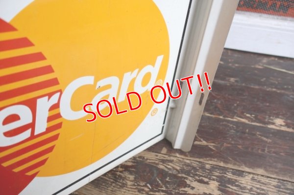 画像5: dp-250205-36 DISCOVER・VISA ・Master Card 1990's W-sided Metal Sign