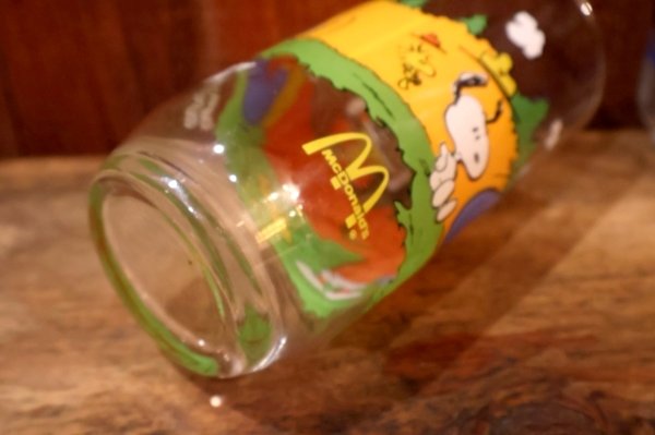 画像7: gt-250618-17 McDonald's / 1983 Camp Snoopy Collection Glass "Linus"