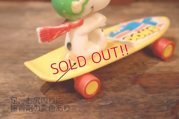 画像6: ct-250320-40 Snoopy / AVIVA 1970's Skateboard