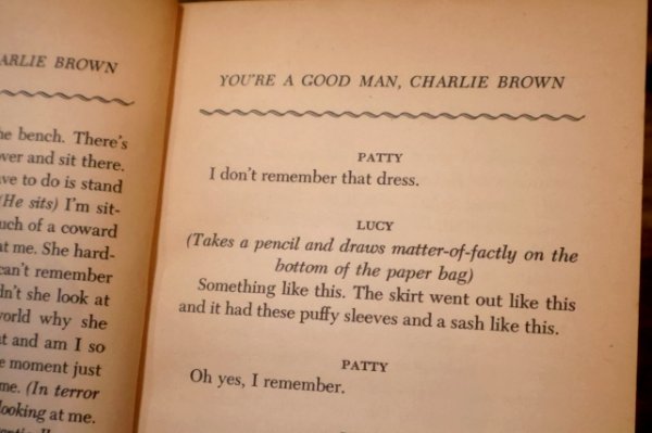 画像6: ct-220801-48 PEANUTS / 1970's Musical Book  "YOU'RE A GOOD MAN, CHARLIE BROWN"