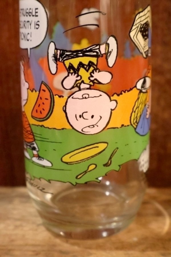 画像3: gt-250618-17 McDonald's / 1983 Camp Snoopy Collection Glass "Linus"
