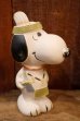 画像1: ct-250901-02 Snoopy / 1980's Vinyl Squeak Toy "Indian" (1)