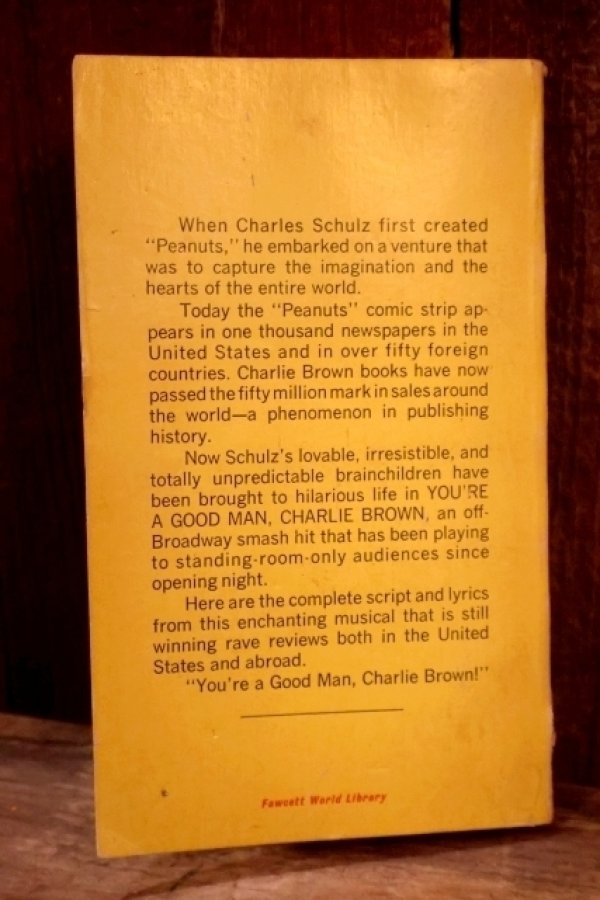 画像11: ct-220801-48 PEANUTS / 1970's Musical Book  "YOU'RE A GOOD MAN, CHARLIE BROWN"