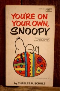 ct-220801-48 PEANUTS / 1970's Comic "YOU'RE ON YOUR OWN, SNOOPY"
