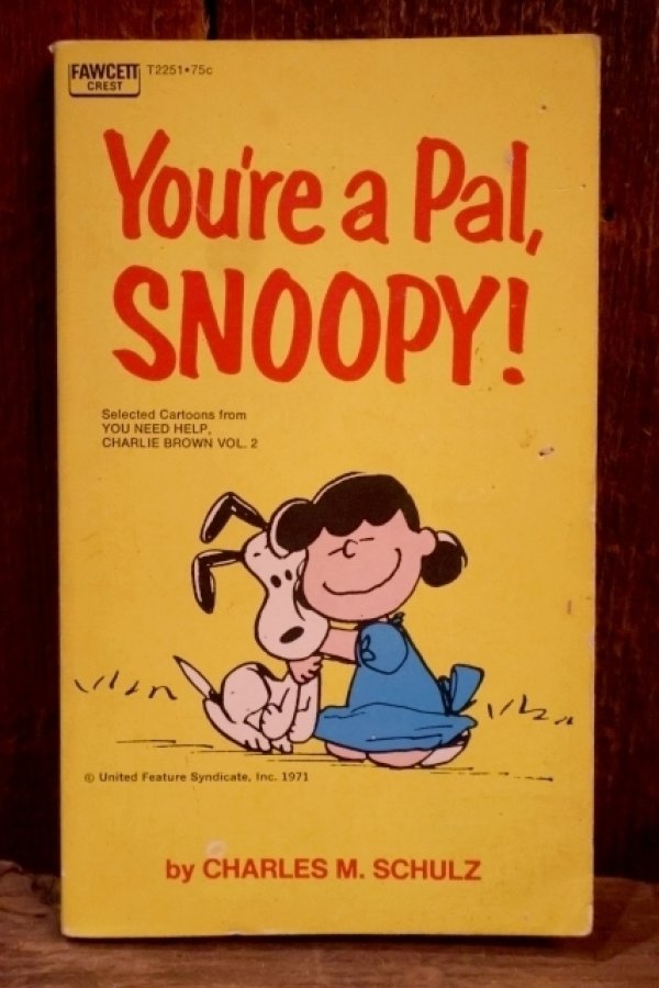 画像1: ct-220801-48 PEANUTS / 1970s' Comic "You're a Pal, SNOOPY!"