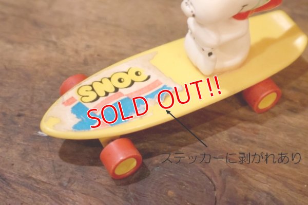 画像4: ct-250320-40 Snoopy / AVIVA 1970's Skateboard