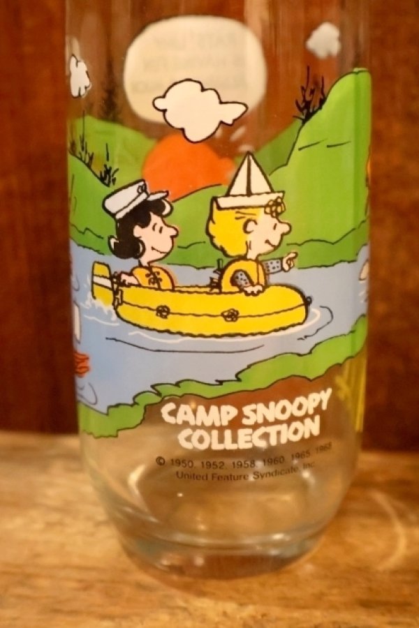 画像4: gt-250618-17 McDonald's / 1983 Camp Snoopy Collection Glass "Charlie Brown"