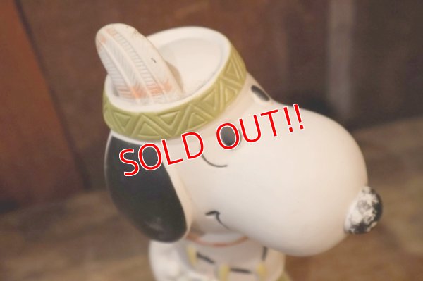 画像4: ct-250901-02 Snoopy / 1980's Vinyl Squeak Toy "Indian"