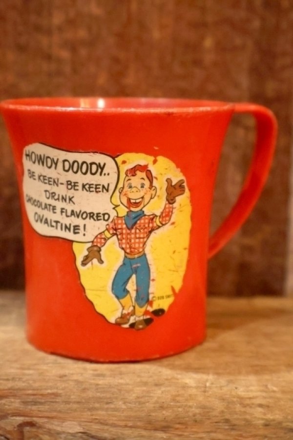 画像1: gt-250618-07 HOWDY DOODY 1950's Plastic Mug
