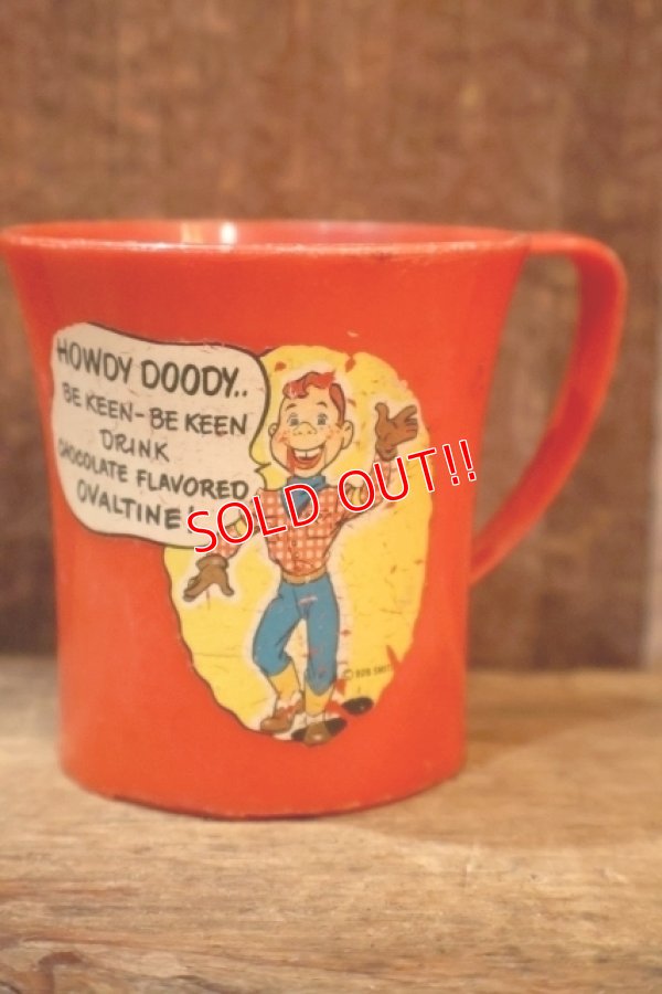 画像1: gt-250618-07 HOWDY DOODY 1950's Plastic Mug