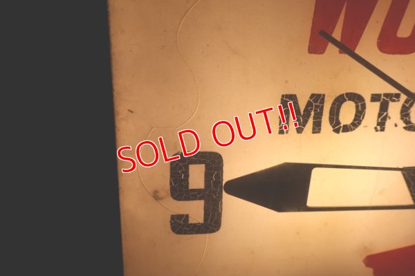 画像7: dp-250618-19 WOLF'S HEAD MOTOR OIL & LUBES 1960's PAM CLOCK