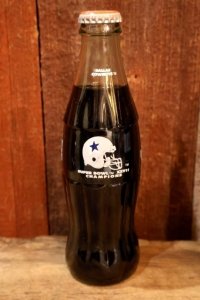 ck-055 DALLAS COWBOYS 1993 SUPER BOWL XXVII CHAMPION Coco-Cola CLASSIC Bottle