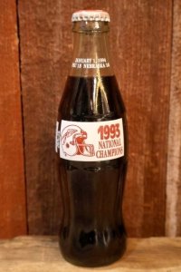ck-058 Florida State University 1993 NATIONAL CHAMPION Coco-Cola CLASSIC Bottle