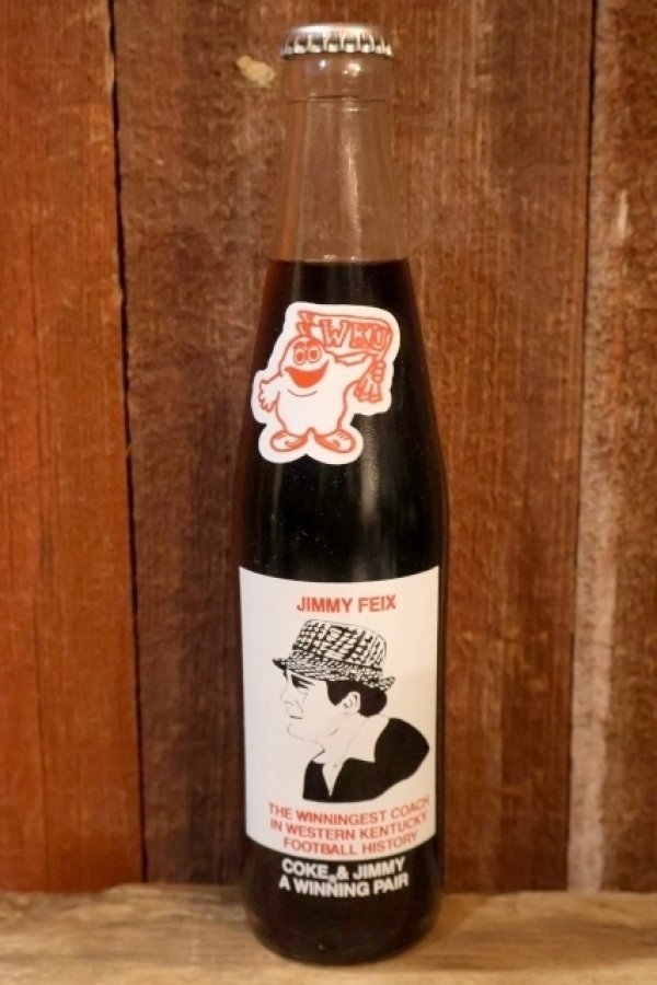 画像1: ck-063 Western Kentucky University / "JIMMY FEIX" 1980's HISTORICAL MILESTONE Coca-Cola Bottle