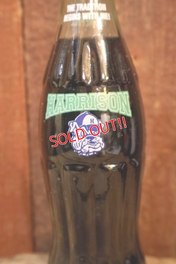 画像2: ck-060 HARRISON HIGH SCHOOL 1990's Bulldogs Coco-Cola CLASSIC Bottle