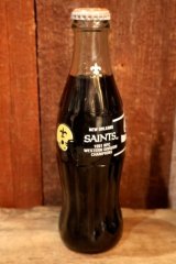 ck-054 NEW ORLEANS SAINTS 1991 NFC WESTERN DIVISION CHAMPIONS Coco-Cola CLASSIC Bottle