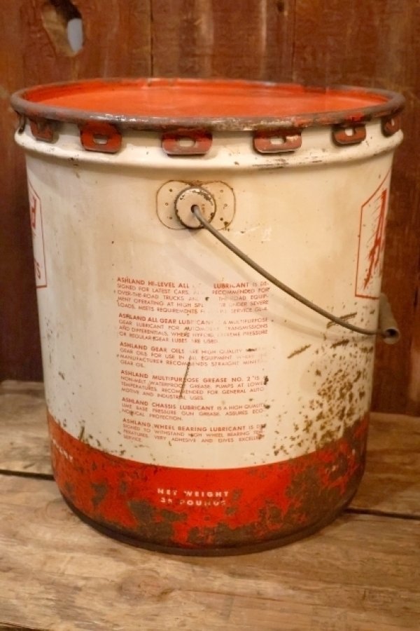 画像6: dp-250618-76 Ashland LUBRICANTS 1970's 5 U.S. GALLONS MOTOR OIL CAN