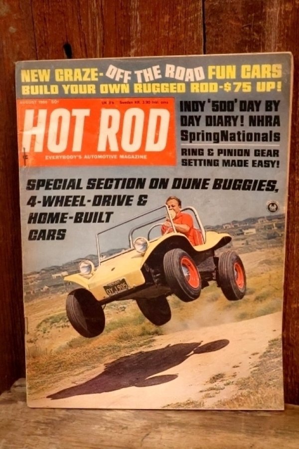 画像1: dp-250803-11 HOT ROD MAGAZINE AUGUST 1966