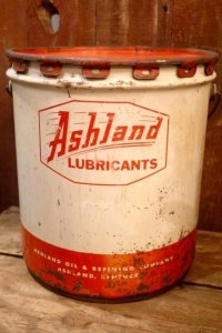 dp-250618-76 Ashland LUBRICANTS 1970's 5 U.S. GALLONS MOTOR OIL CAN