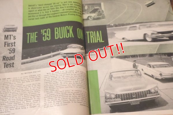 画像2: dp-250803-11 MOTOR TREND MAGAZINE OCTOBER 1958