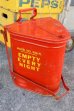 画像1: dp-250930-03 EAGLE / 1950's-1960's Waste Trash Can (1)