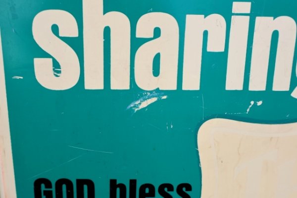 画像9: dp-250930-01 THE SALVATION ARMY / "sharing is caring" Sign