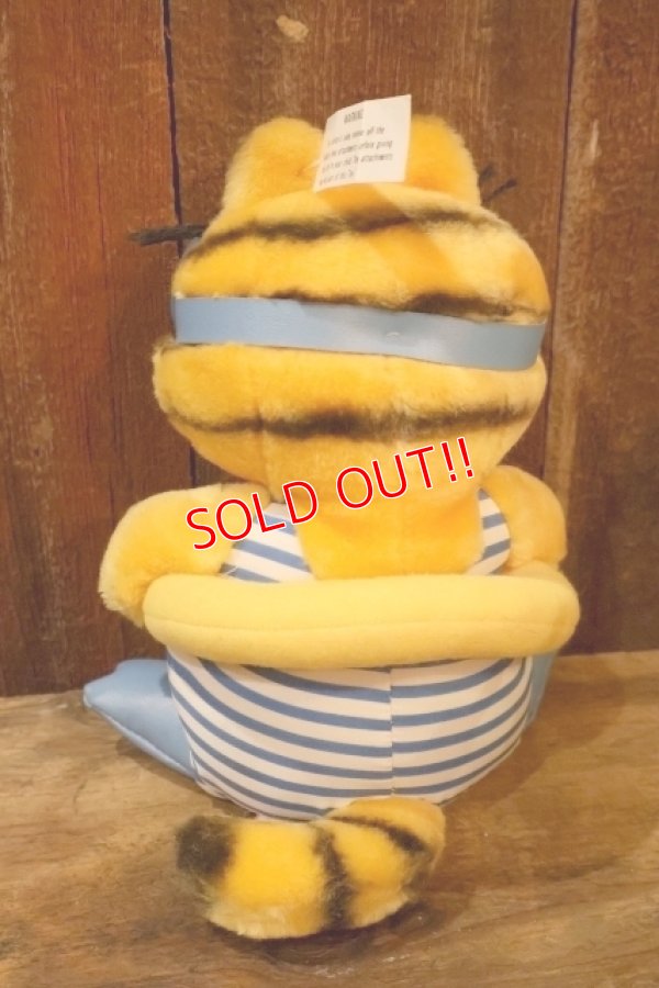 画像5: ct-250930-02 Garfield / DAKIN 1980's Plush Doll "Ducky Float Swimming"