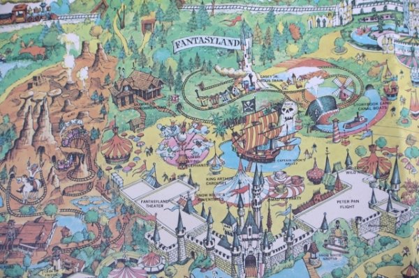 画像5: ct-250930-12 Disneyland 1979 Map Poster