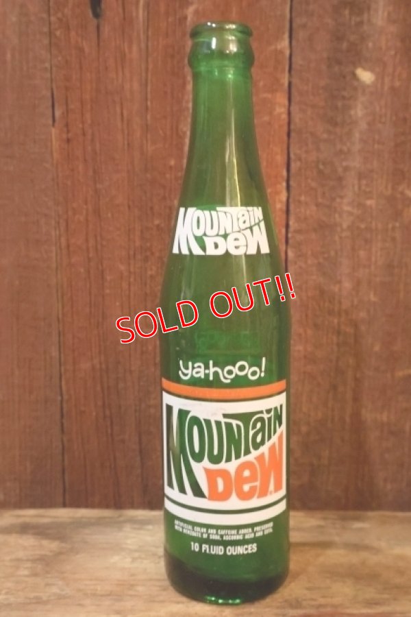 画像1: dp-250930-06 Mountain Dew 1960's 10 FL. OZ. Bottle