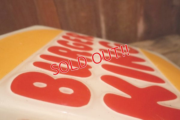 画像9: dp-251008-37 BURGER KING 1970's-1980's Store Sign