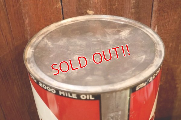 画像9: dp-251008-67 KENDALL 1940's-1950's The 2000 MILE OIL 5 U.S. QUARTS CAN