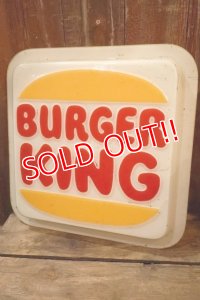 dp-251008-37 BURGER KING 1970's-1980's Store Sign