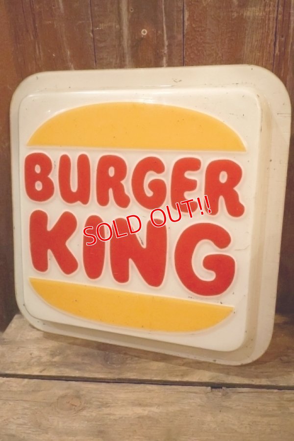 画像1: dp-251008-37 BURGER KING 1970's-1980's Store Sign