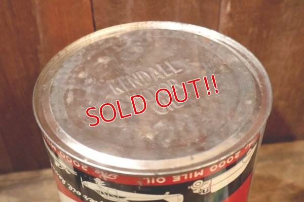 画像10: dp-251008-67 KENDALL 1940's-1950's The 2000 MILE OIL 5 U.S. QUARTS CAN