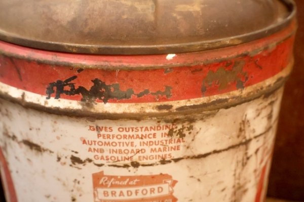 画像5: dp-251008-80 KENDALL 1950's  5 U.S. GALLONS MOTOR OIL CAN