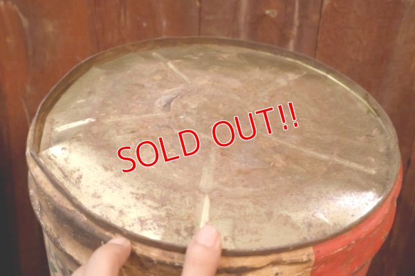 画像10: dp-251008-83 TEXACO 1950's  5 U.S. GALLONS MOTOR OIL CAN