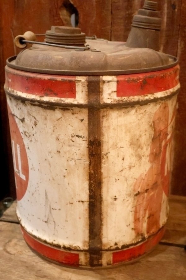 画像6: dp-251008-80 KENDALL 1950's  5 U.S. GALLONS MOTOR OIL CAN