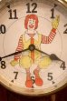 画像2: ct-251008-05 McDonald's / Ronald McDonald 1970's Wall Clock (2)