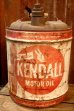 画像1: dp-251008-80 KENDALL 1950's  5 U.S. GALLONS MOTOR OIL CAN (1)