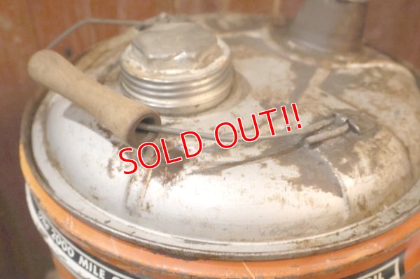 画像8: dp-251008-79 KENDALL 1950's  The 2000 MILE OIL 5 U.S. GALLONS MOTOR OIL CAN