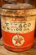 画像3: dp-251008-83 TEXACO 1950's  5 U.S. GALLONS MOTOR OIL CAN