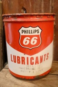 dp-251008-87 PHILLIPS 66 1960's  5 U.S. GALLONS LUBRICANTS CAN