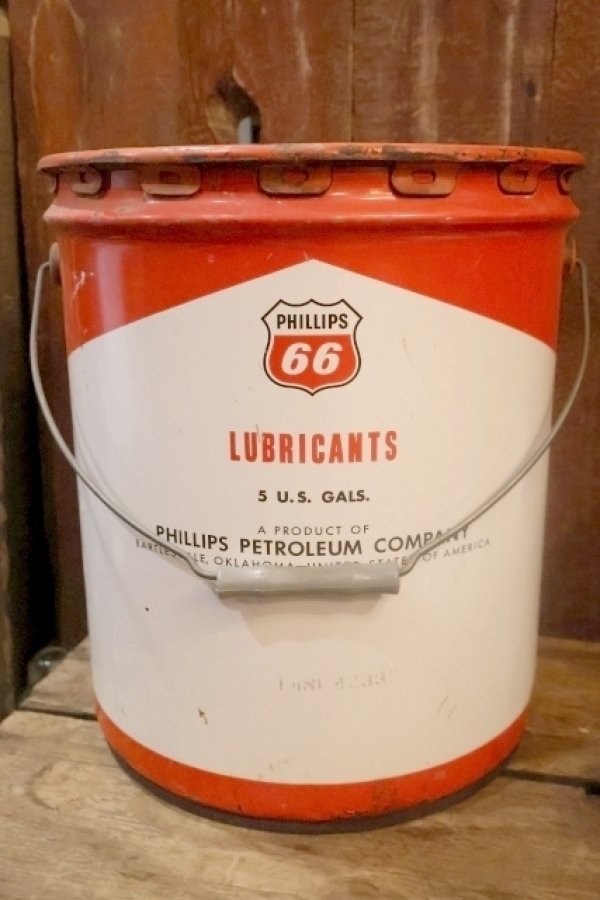 画像4: dp-251008-87 PHILLIPS 66 1960's  5 U.S. GALLONS LUBRICANTS CAN